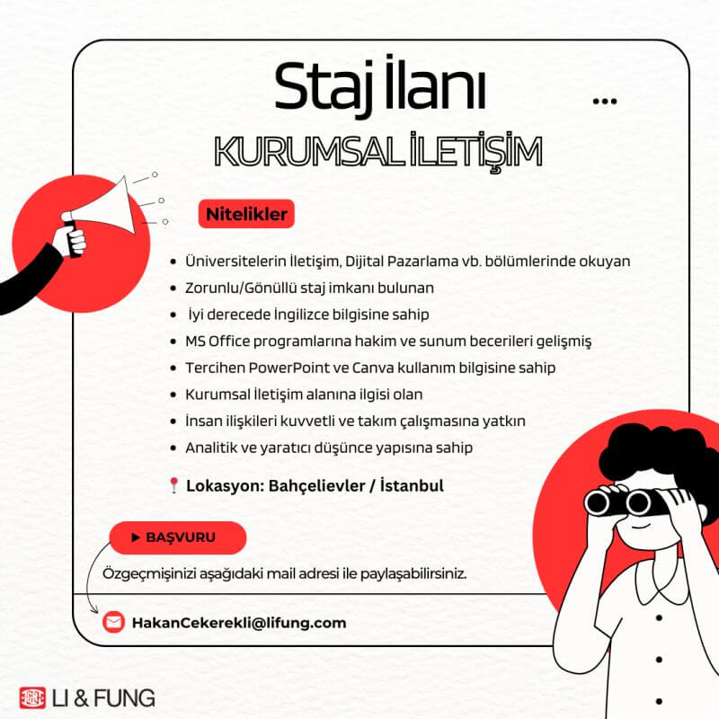 Li&Fung-Kurumsal İletişim Stajyeri