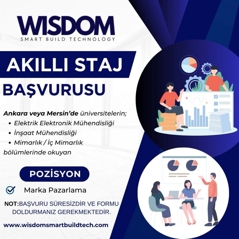 WISDOM Smart Build Technology-Akıllı Staj Programı