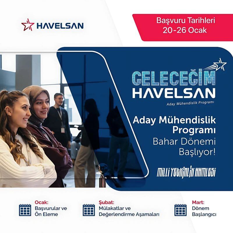 Geleceğim HAVELSAN Aday Mühendislik Programı