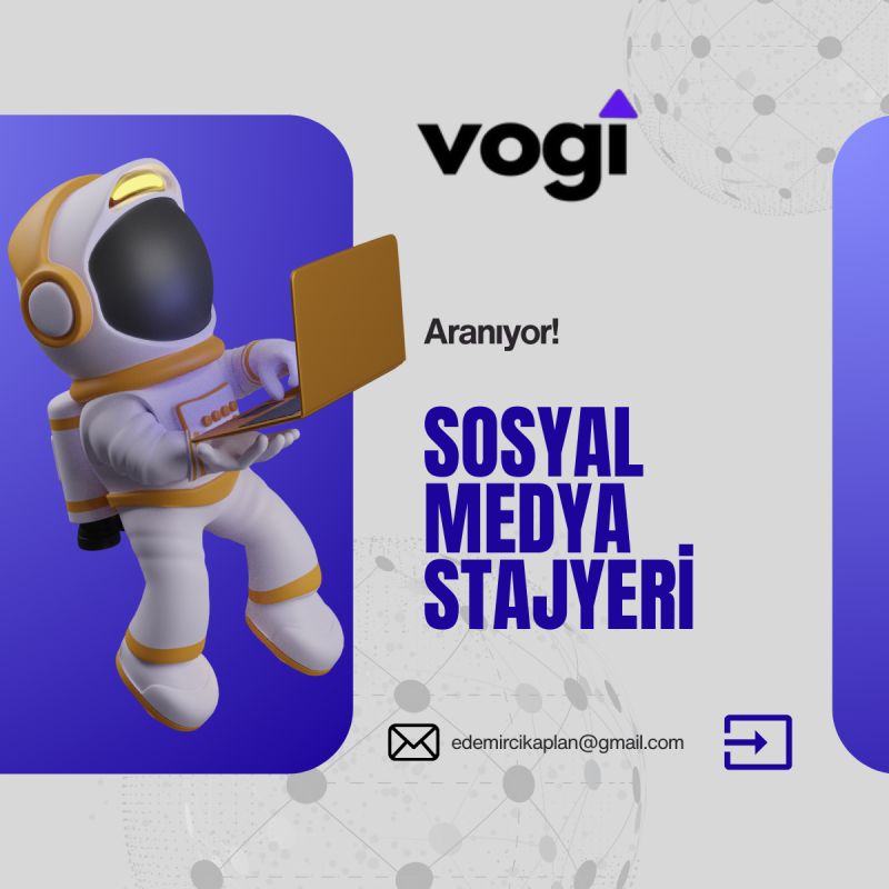 Vogi Digital - Sosyal Medya Stajyeri