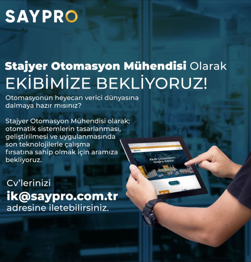 Saypro - Stajyer Otomasyon Mühendisi