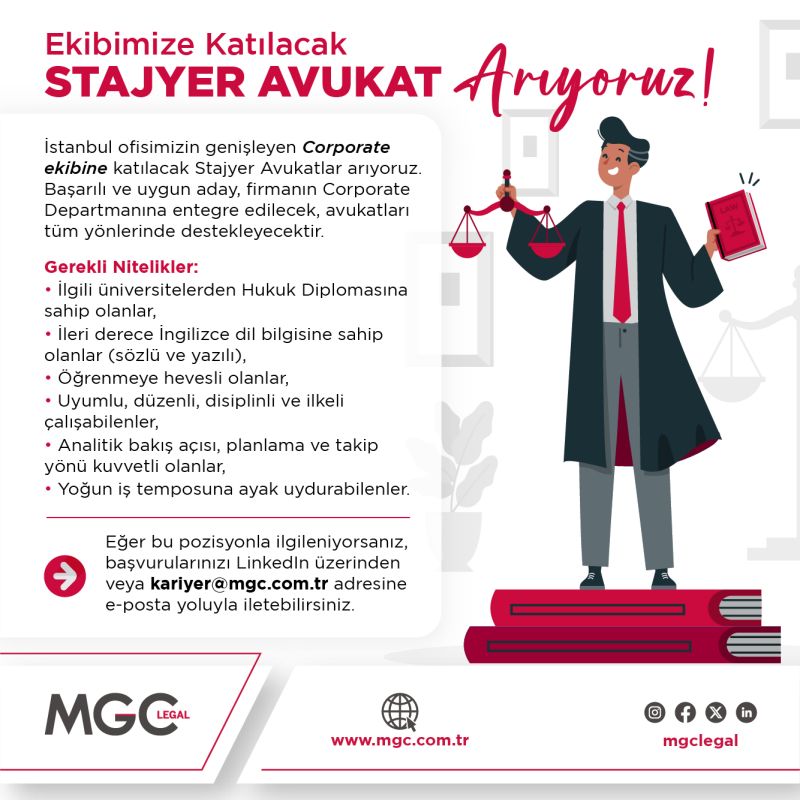 MGC Legal - Stajyer Avukat