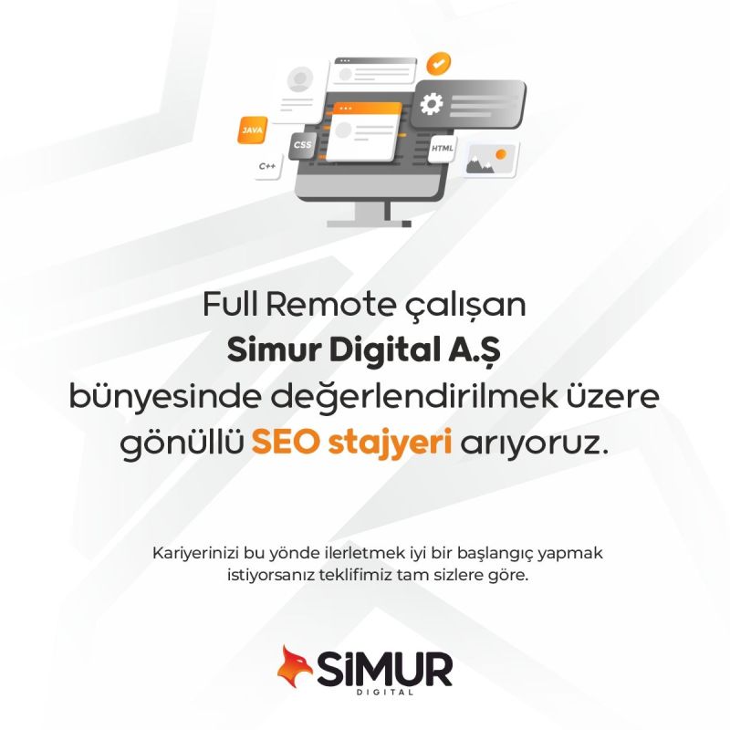 SİMUR Digital - SEO Stajyeri