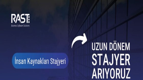 Rast Yazılım - Uzun Dönem İnsan Kaynakları Stajyeri