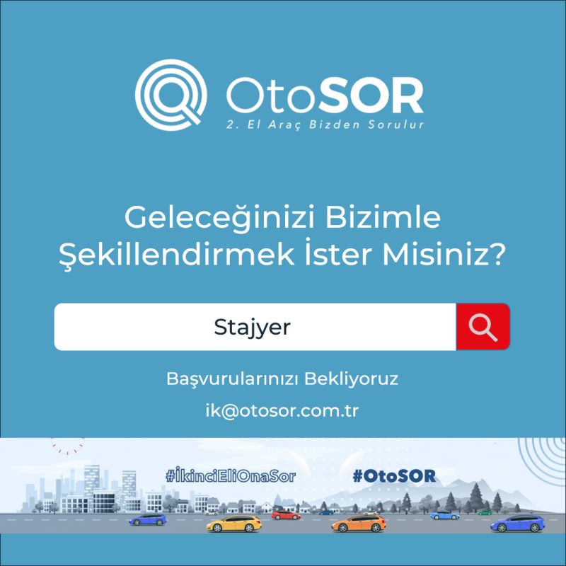 OtoSOR - Tahsis Departmanı - Stajyer 