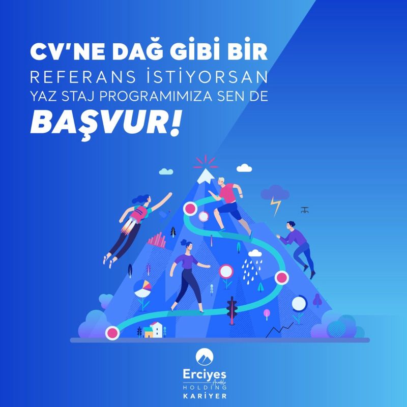 Erciyes Anadolu Holding Kariyer-Yaz Staj Programı