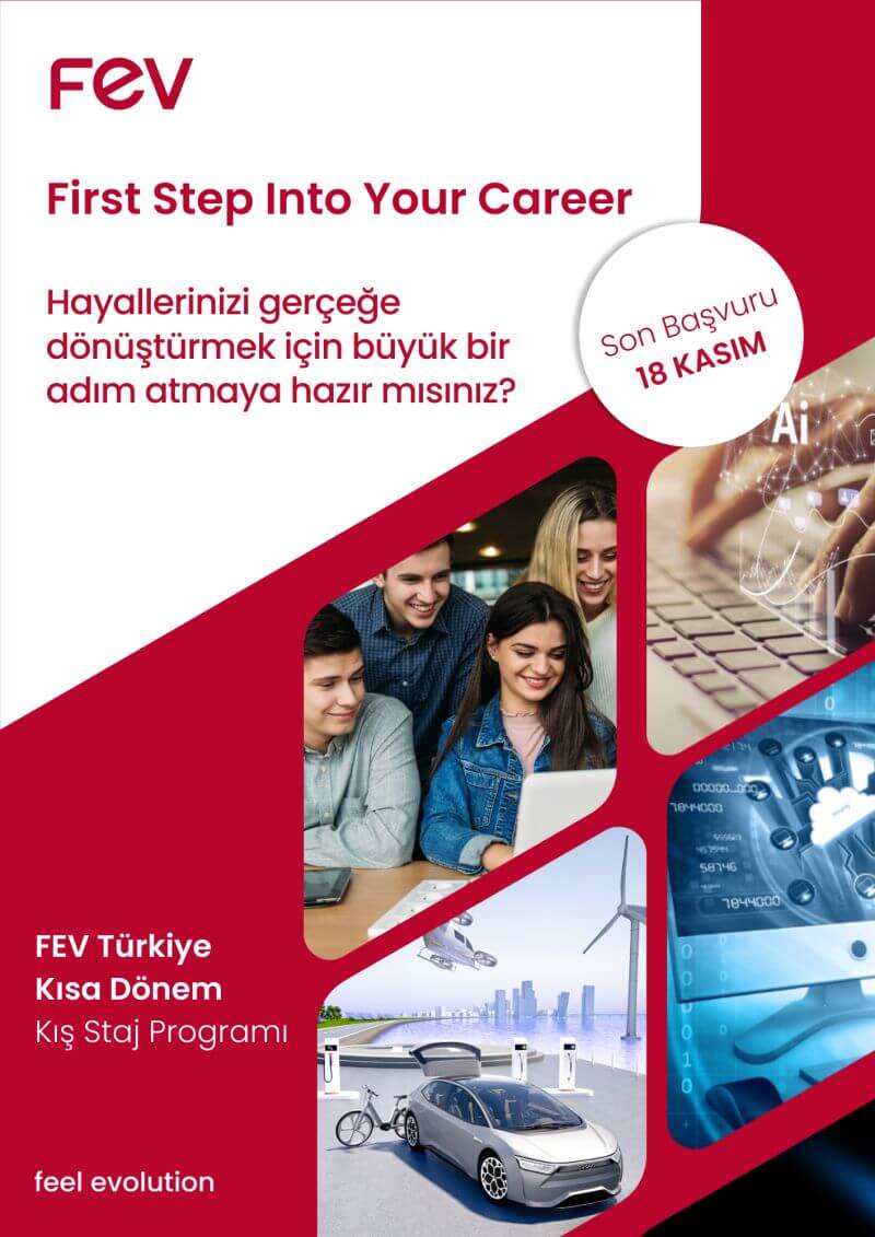 FEV Türkiye First Step Into Your Career-Kısa Dönem Staj Programı