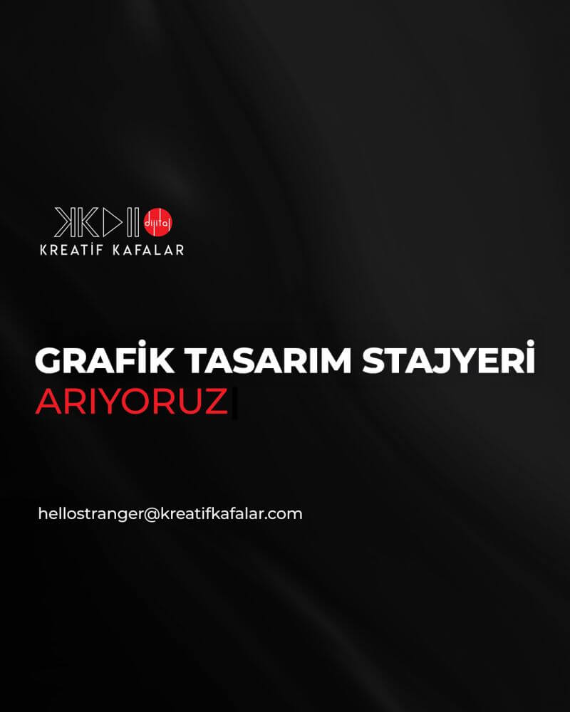 Kreatif Kafalar-Grafik Tasarım Stajyeri