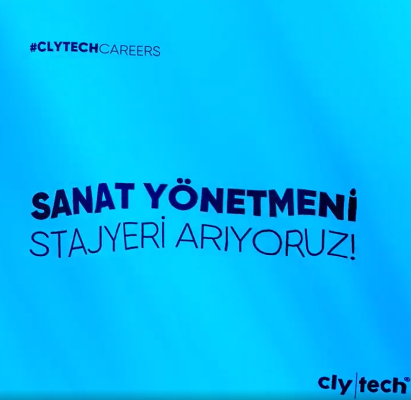 Clytech-Sanat Yönetmeni Stajyeri 