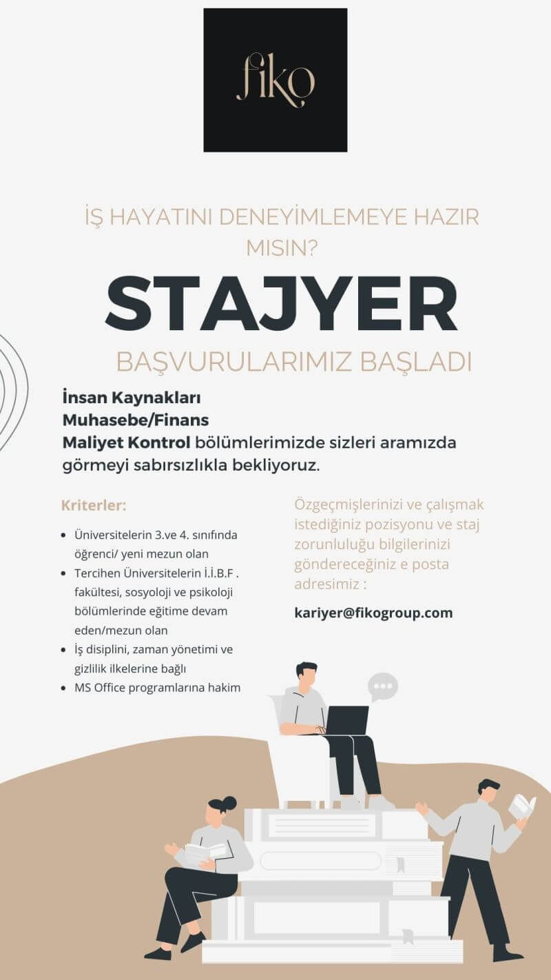 FİKO-Stajyer İlanı