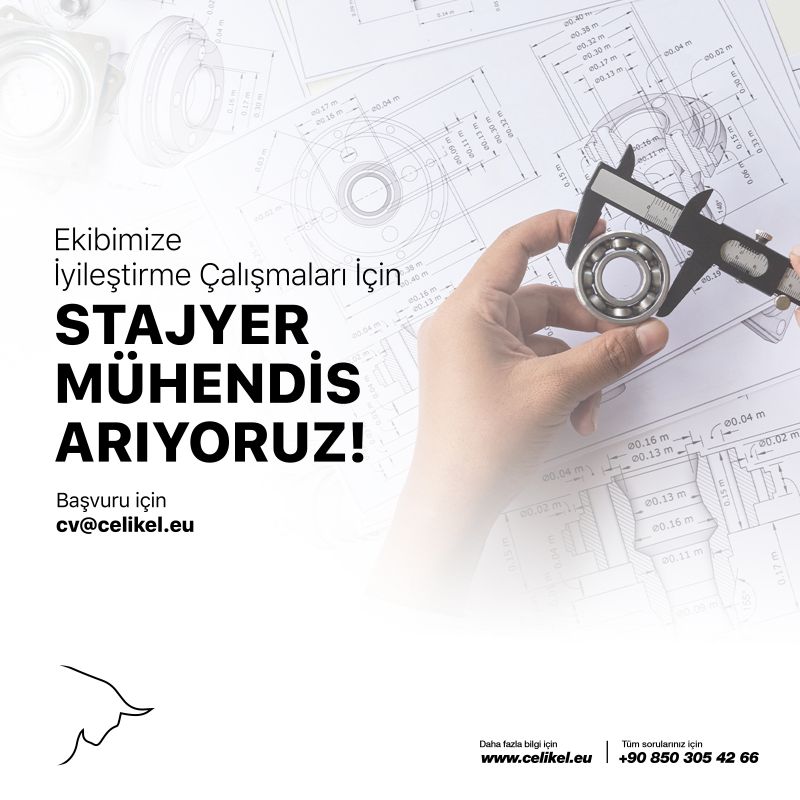 Çelikel Tarım Makineleri - Stajyer Mühendis