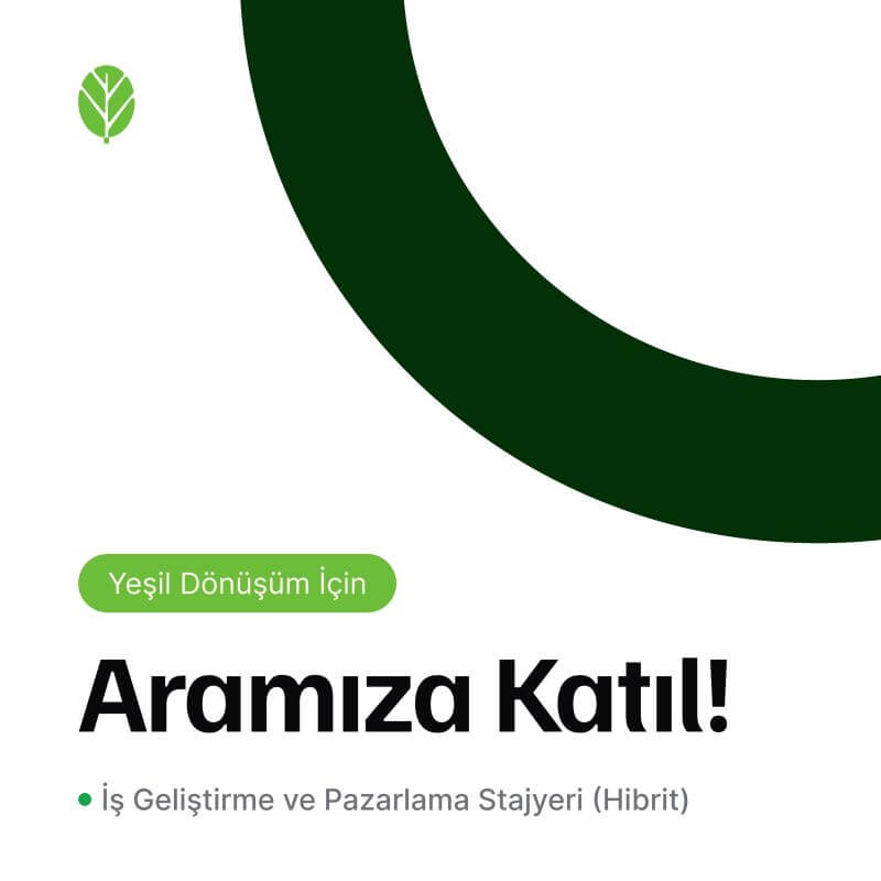 CarbonSmart-İş Geliştirme ve Pazarlama Stajyeri