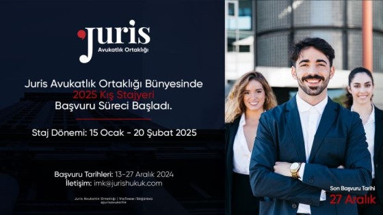 Juris Avukatlık Ortaklığı-2025 Kış Stajyeri