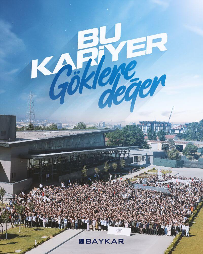 Baykar Technologies-2025 Güz Dönemi Staj Başvuruları Başladı