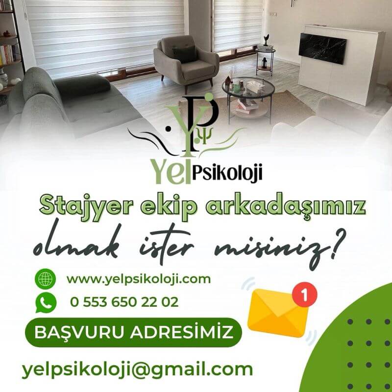 Yel Psikoloji-Stajyer İlanı