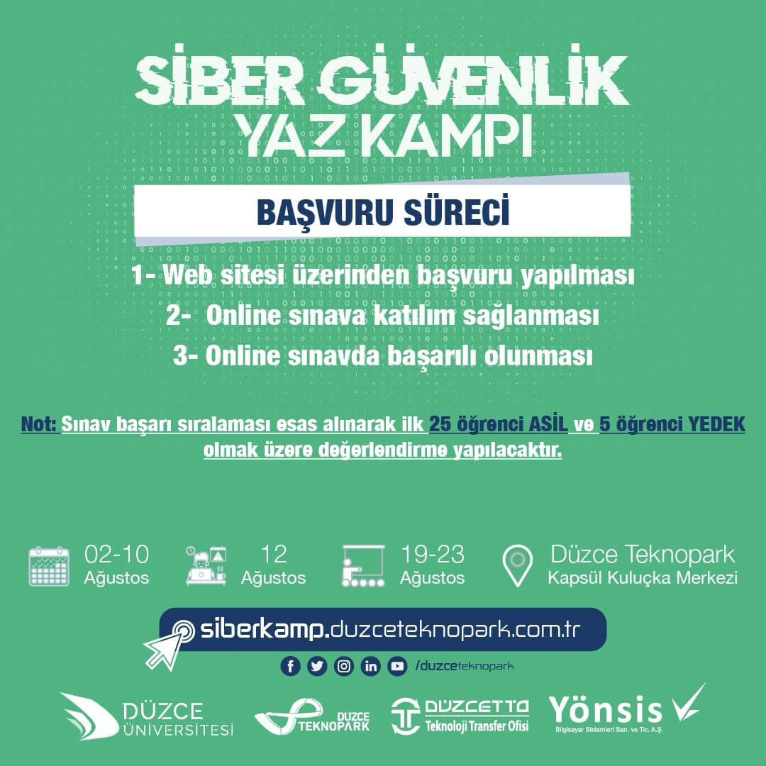 Siber Güvenlik Yaz Kampı 2