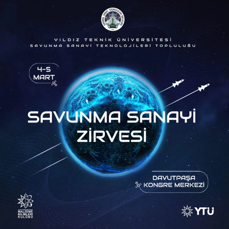 YTÜ Savunma Sanayi Teknolojileri Topluluğu  - Savunma Sanayi Zirvesi 24