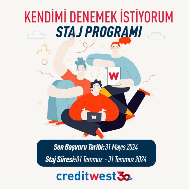 Creditwest Bank (North Cyprus)-Kendimi Denemek İstiyorum Staj Programı 