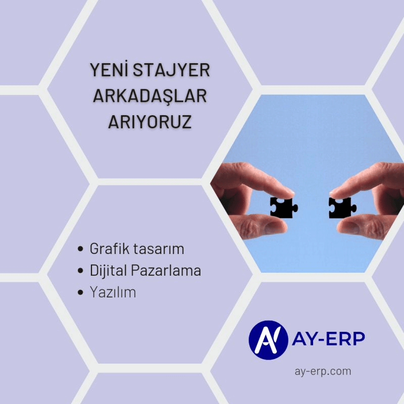 Ay-ERP-Stajyer İlanı