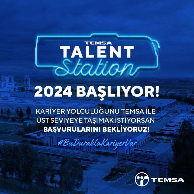 Ödüllü Yetenek Kazanımı Programı TEMSA Talent Station 2024