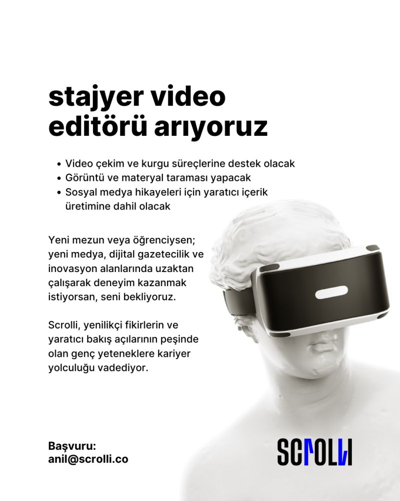 Scrolli - Stajyer Video Editörü