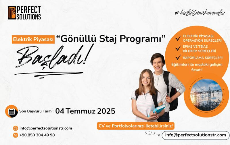 Perfect Solutions-Gönüllü Staj Programı