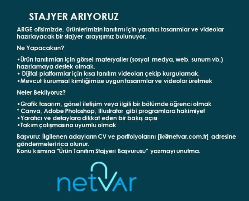 Netvar Elektronik-Stajyer