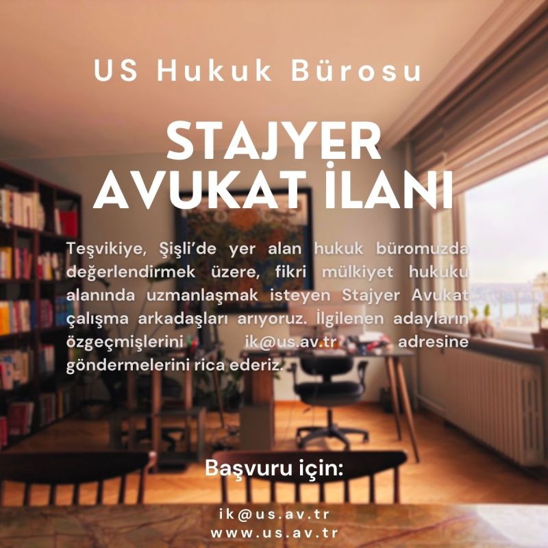 US Hukuk Bürosu - Stajyer Avukat İlanı