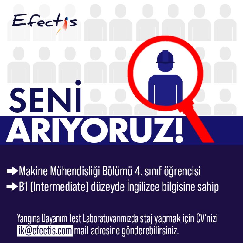 Efectis Era Avrasya - Staj İlanı