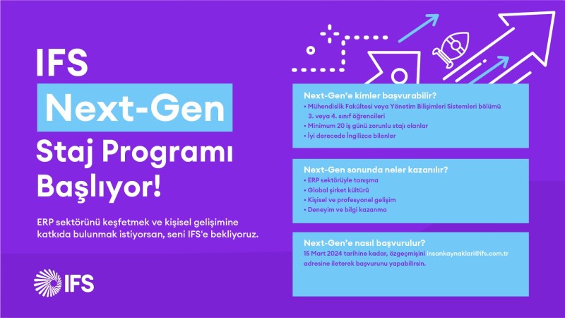 IFS Türkiye - Next-Gen Staj Programı