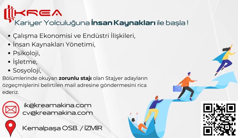 KREA-İnsan Kaynakları Stajyeri