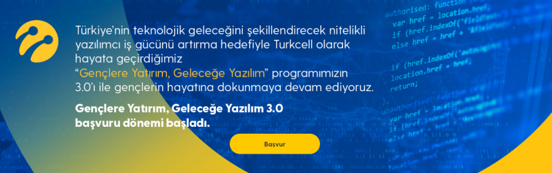 Turkcell Geleceği Yazanlar - Gençlere Yatırım, Gençlere Yazılım