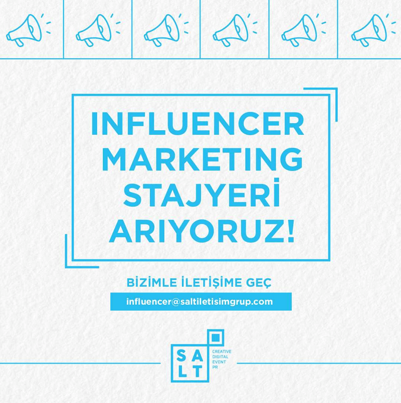 SALT-Influencer Marketing Stajyeri