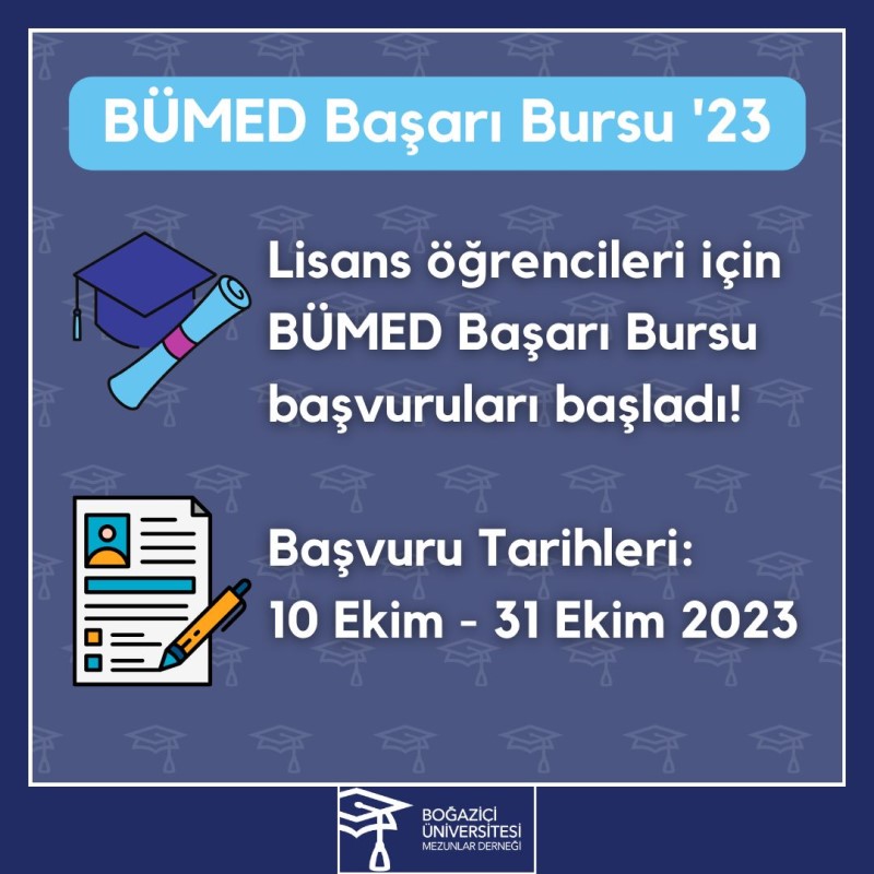 BÜMED Başarı Bursu