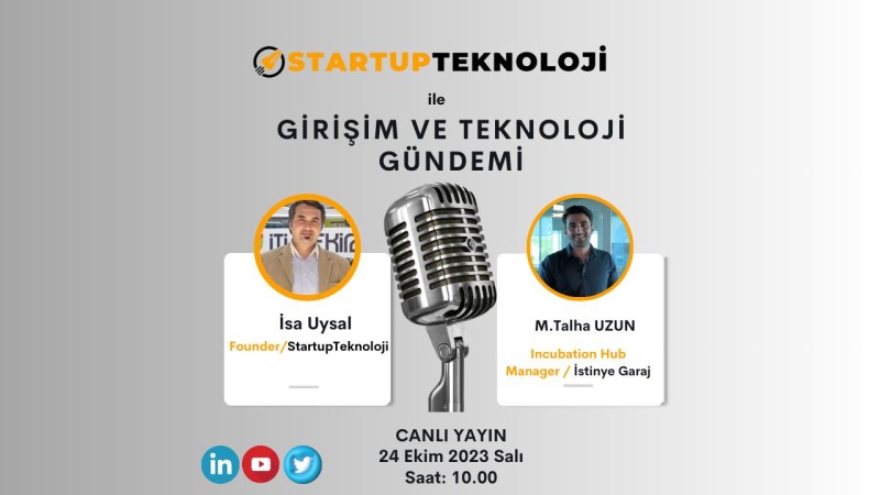 StartupTeknoloji - Girişim ve Teknoloji Gündemi Programı