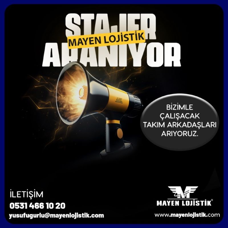 MAYEN LOJİSTİK-Stajyer İlanı