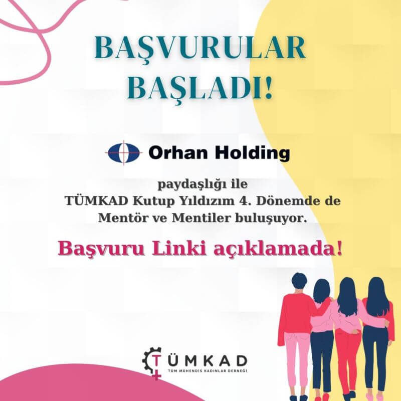 TÜMKAD-Tüm Mühendis Kadınlar Derneği-Kutup Yıldızım Projesi