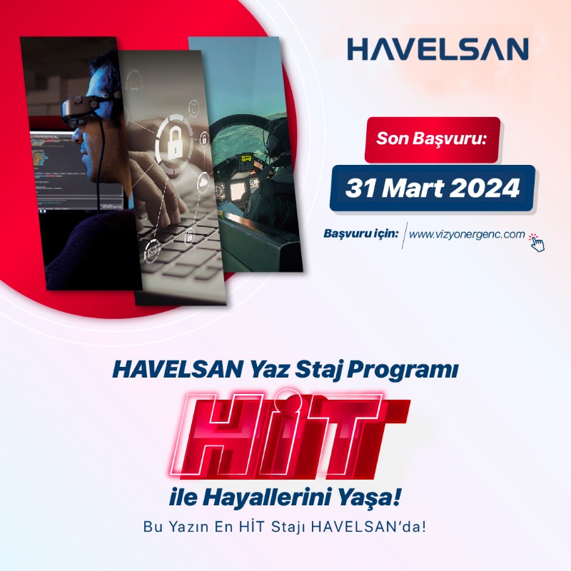 HAVELSAN-Yaz Staj Programı HİT