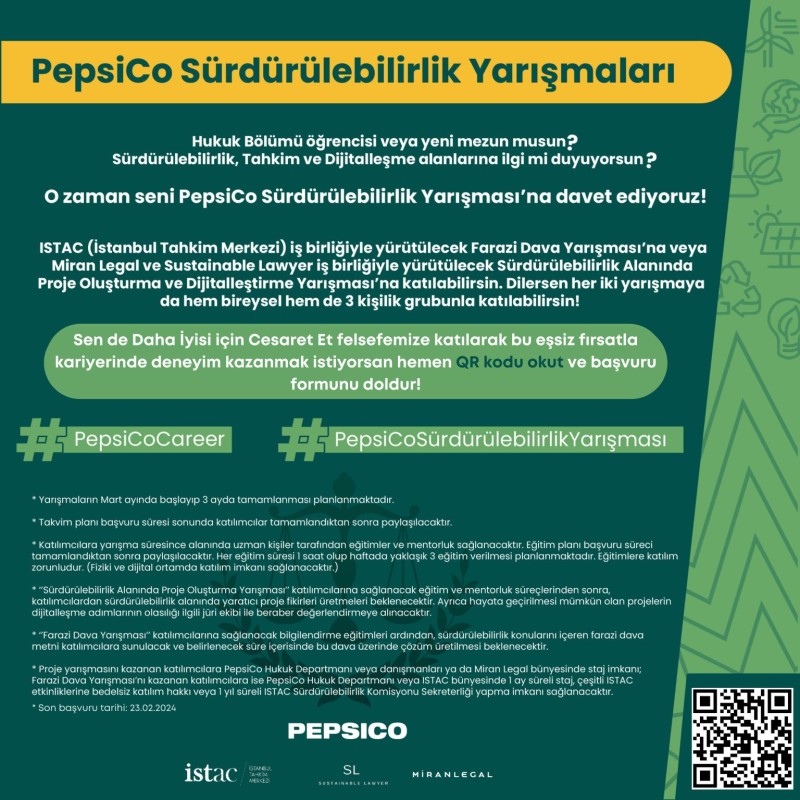 PepsiCo Sürdürülebilirlik Yarışması