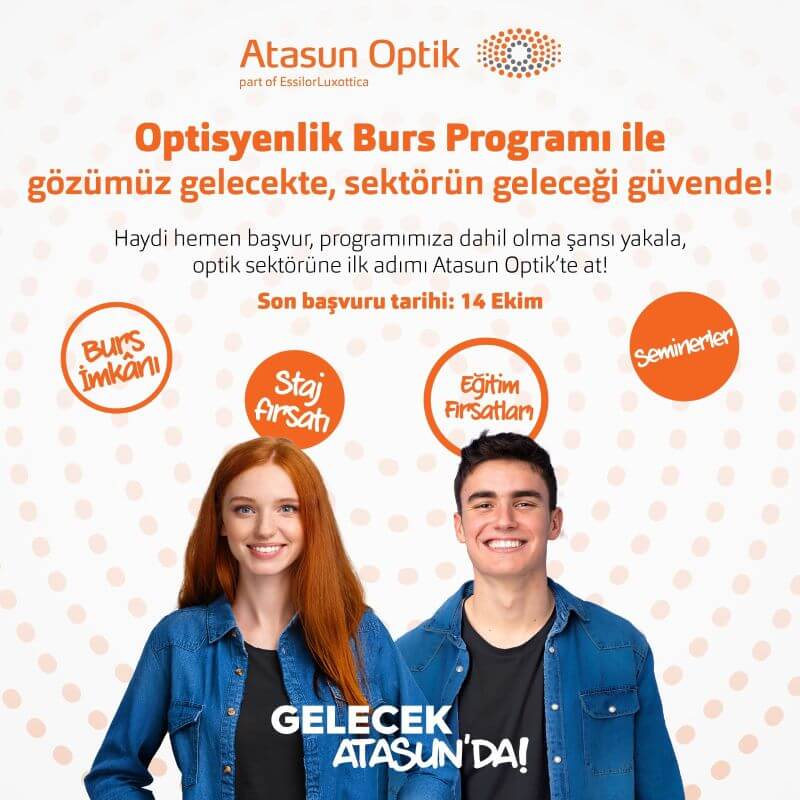 Atasun Optik-Optisyenlik Burs Programı