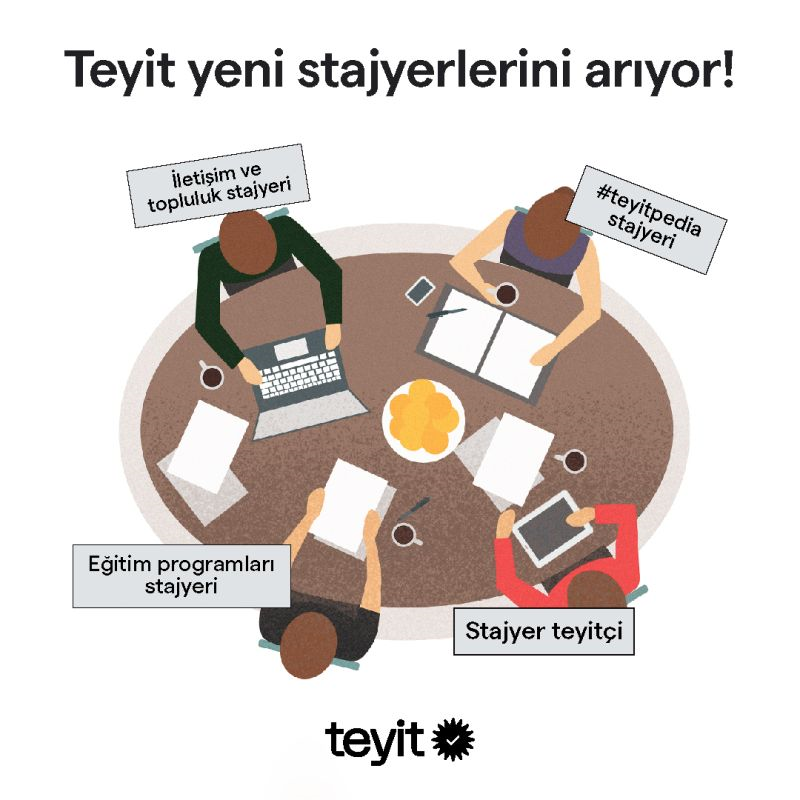 Teyit-Stajyer İlanı