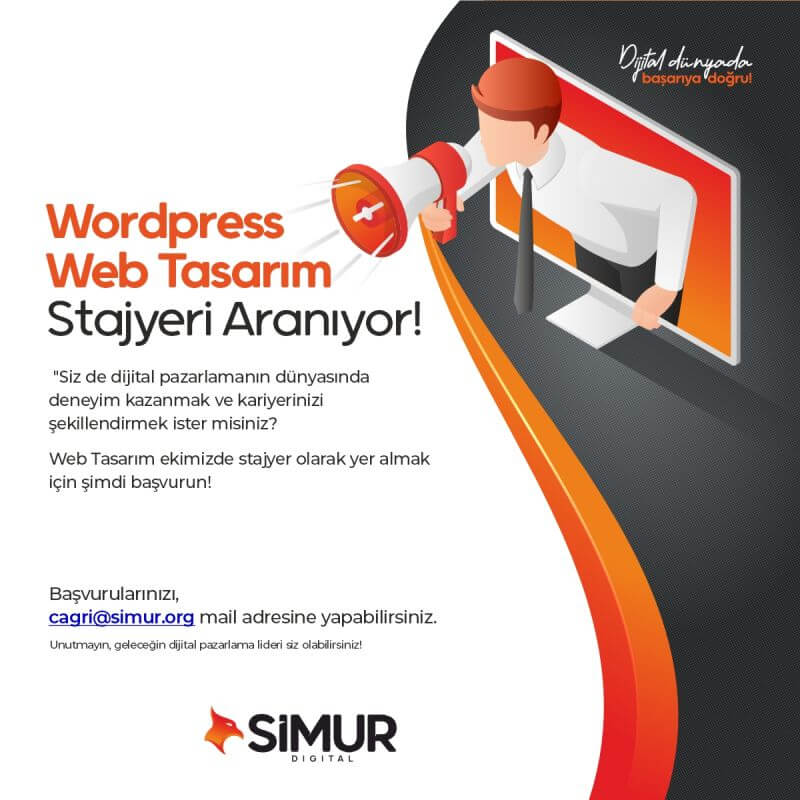 Simur Digital-Wordpress Web Tasarım Stajyeri