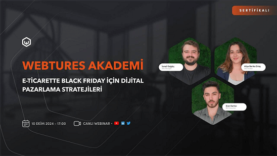 Webtures Akademi | E-ticarette Black Friday için Dijital Pazarlama Stratejileri