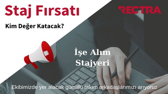 RECTRA Eğitim ve Danışmanlık-İşe Alım Stajyeri