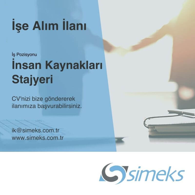 Simeks Tıbbi Sistemler-İnsan Kaynakları Stajyeri