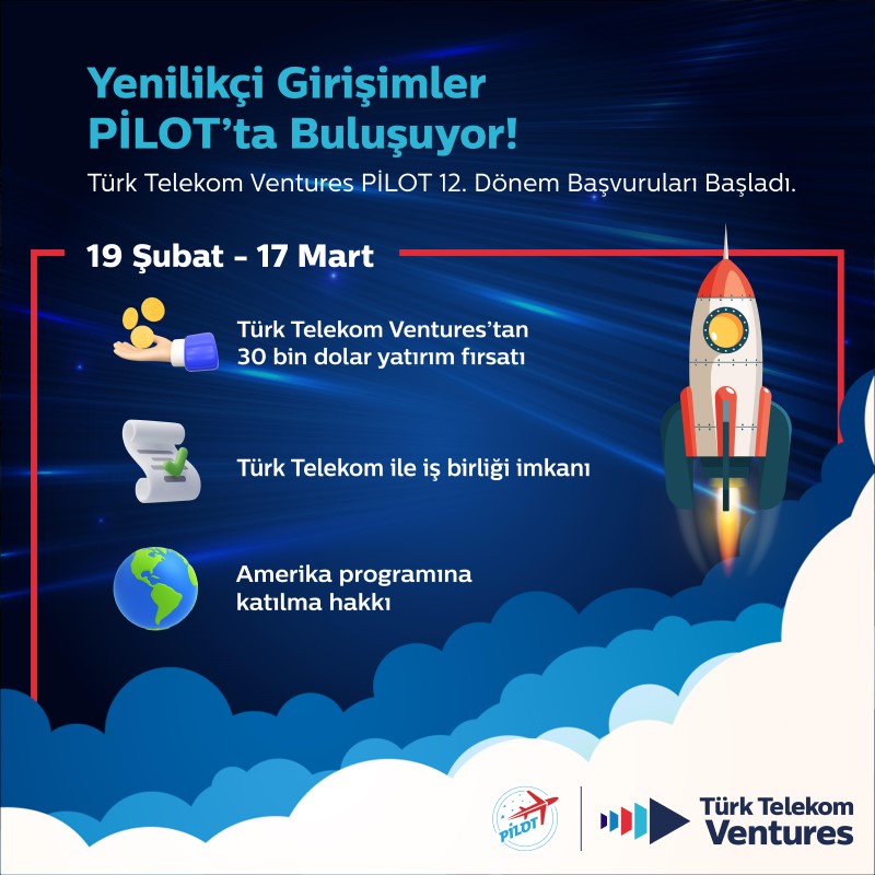 Türk Telekom Ventures PİLOT Hızlandırma Programı