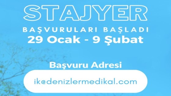 DENİZLER MEDİKAL - Stajyer İlanı