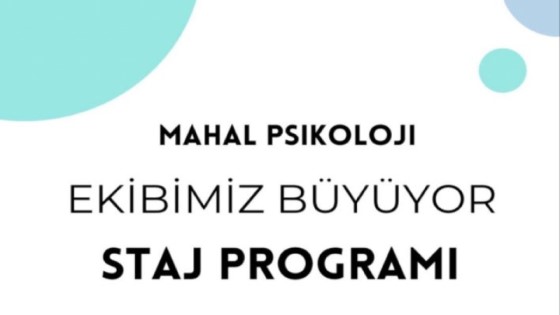 Mahal Psikoloji-Stajyer-Ofis Asistanı