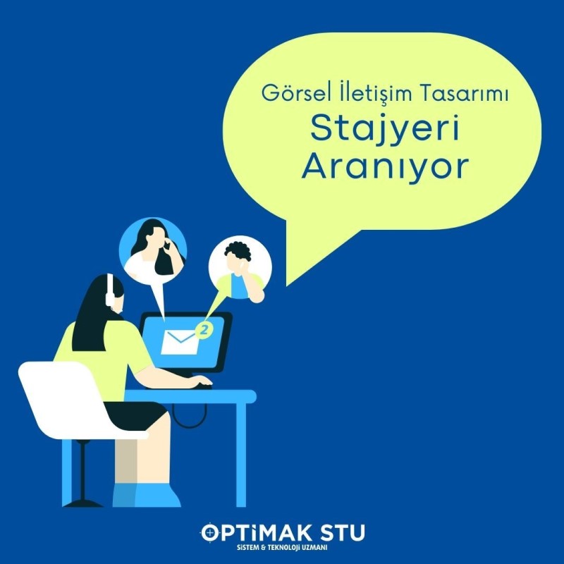 OptimakSTU - Görsel İletişim Tasarımı Stajyeri