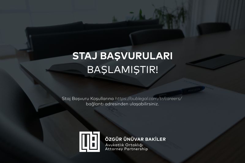 Özgür Ünüvar Bakiler Attorney Partnership-Stajyer İlanı